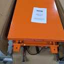 VEVOR TF23 Hydraulic Lift Table Cart, 500lbs Capacity 28.5" with 4 Wheels and Non-Slip Pad, for Material Handling and Transportation, Orange