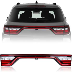 Liftgate Center Tail Light Rear Lamp Assembly Compatible with Dodge Durango 2014-2023 Liftgate Lamp w/Camera Hole 68453659AA