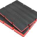 48-22-8452 packout foam inserts for Milwau-kee packout Drawer foamred