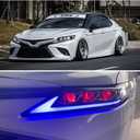 TT-ABC Triple Beam Headlights for Toyota Camry 8th Gen 2018-2023 Front Lamp Assembly New Upgrade(A pair)