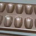 Non Toxic Nonstick Madeleine Pan 12 Well Set of 2 (24 wells) | Non Stick Nontoxic Madeleines Pans for baking | Madeleine Cake Cookie Mold | Madeleine tray for oven | French tin 12