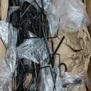 Therwen 24 Pcs 32 Inch Shepherds Hooks for Outdoor Bulk Garden Hooks for Hanging Plants Lanterns Bird Feeders Solar Lights Mason Jars Weddings Decor Hummingbird Adjustable Stand Hanger