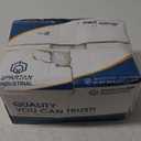 Spartan Industrial - 8 X 10 (1000 Count) Quart Clear Reclosable Zip Plastic Poly Bags with Resealable Lock Seal Zipper - 2 Mil