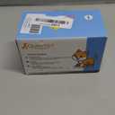 QUMY Dog Shoes for Large Dogs, Medium Dog Boots & Paw Protectors for Winter Snowy Day, Summer Hot Pavement, Water-Resistant in Rainy Weather, Outdoor Walking, Indoor Hardfloors Skid-Resistant Sole (Size 1: 1.8''x2.3''(W*L) (Pack of 4))