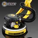Drywall Sander, 800W Powerful Electric Drywall Sander with Vacuum, 99% Dust Absorption Dust-free Design, 7 Variable Speed 900-1800RPM, 26' Power Cord, LED Light, for Popcorn Ceiling etc