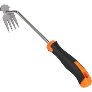 Weed Remover Tool,Garden Weed Tool, Portable Garden Weeding Tool for Vegetable Gardening Backyard Farm Planting & Weeding (Rubber Handle)