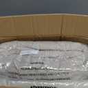 JOLLYVOGUE Queen Comforter Set, Ultra-Soft Bed in a Bag Queen Size 7 Pieces, Oeko-TEX Certified Bedding Set with Down Alternative Comforter, Sheets, Pillowcases & Shams, Beige