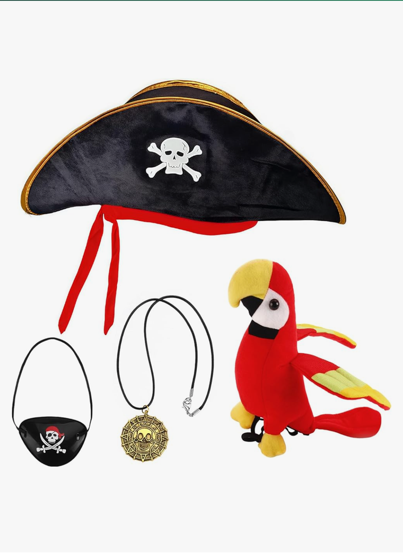 Pirate Hat Pirate Costume Accessories Halloween Costume Party Dress UP