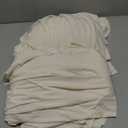 Besutolife Ivory Spandex Tablecloth for 6ft Rectangle Tables 2 Packs- Wrinkle-Resistant, Stretchable, Machine Washable - Perfect for Weddings Banquets Birthday Parties Events