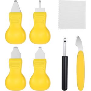 7 Pcs Watch Battery Replacement Tool Kit Watch Repair Kit Watches Link Removal Kits Pry Watches Opener Tool Battery Replacement Set