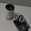 Mini Projector with WiFi and Bluetooth Built-in Apps Smart Projector Support 4K 1080P FHD 180 Adjustable Auto Keystone Compatibile with HDMI/TV Stick/Memory Stick/Laptop, White