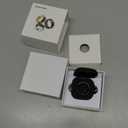 Smart Ring for Women Men,Fitness Tracker Ring with Heart Rate, Sleep Monitoring, Blood Oxygen, Step Counting for iOS and Android, No Subscription Fee, Waterproof(Black, 8)