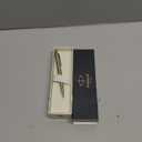 Parker Jotter Ballpoint Pen, Stainless Steel with Chrome Trim, Medium Point, Blue Ink - Smooth Writing, Sleek, Polished, Professional, Desk Essentials