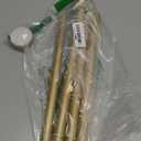 AIZESI Gold Tension Curtain Rod 30-63Inch 1PCS,Spring Tension Rod No Drilling Non-Slip Adjustable Tension Curtain Rod,Spring Loaded Rod Extendable Tension Rod For Windows Doorway Bedroom