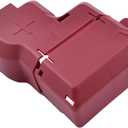 Etersec 24345-7991B Positive Battery Terminal Cover Cap Compatible with Nissan Altima 2007-15, Maxima 2009-14, Murano 2009-14, Pathfinder 2013-18, Quest 2011-17 and Infiniti QX60 2013, JX35 2014-17