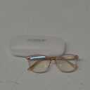 Madison Avenue Blue Light Blocking Glasses Anti Eyestrain UV Glare Blue Light Glasses for Women TV Phone Computer Gaming Eyeglasses Liberty (Crystal Brown)