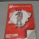 Morph Scary Clown Costume For Boys,Kids Halloween Clown Outfit, Creepy Clowns Dress Up For Boys (Small)