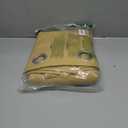 jinchan 100% Blackout Curtain 96 Inches Long White Curtain for Bedroom Living Room Linen Textured Thermal Insulated Curtain Grommet Top Window Drape 1 Panel White