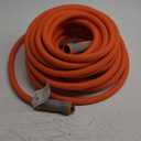 YAMATIC Heavy Duty Garden Hose 5/8 in x 75 ft, Super Flexible Water Hose, All-weather, Lightweight, Burst 600 PSI (Orange)
