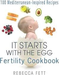 It Starts with the Egg Fertility Cookbook: 100 MediterraneanInspired Recipes