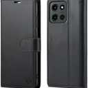 Wallet Case for Moto G 5G 2025, RFID Blocking Credit Card Holder, PU Leather Folio Flip Kickstand Protective Shockproof Cover for Motorola Moto G 5G 2025 (Black)