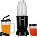 Linsar High Speed Blender (Matte Black) with additional Blender Cups, Amazing Shape Bullet Blenders For Making Smoothies, Mini Blender, Smoothie Maker for Gym, Work or Home