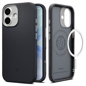 Spigen for iPhone 17 Case, Nano Pop MagFit [TPU Covered Camera Control] [Compatible with MagSafe] - Black Sesame