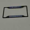 Fan Mats 31309: Los Angeles Dodgers Metal License Plate Frame Black Finish