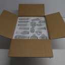 Glass Bud Vases in Bulk Set of 30 Pcs,Small Glass Vases for Flowers as Wedding Centerpieces for Tables,Clear Flower Vases Suitble for Wedding Decorations,Christmas Home Decor (Clear, 30 pcs)