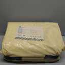 Istana 2x3 Area Rug - Grey/Gold Boho Rugs for Living Room 2x3 - Foldable Small Rugs for Bedroom - Stain Resistant Washable Rug Non Slip - Eco-Friendly Area Rugs Indoor