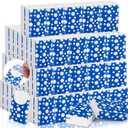 120 Pack Pocket Tissues Travel Size, 3-Ply Facial Tissue Packs, 1200 Sheets Unscented Small Mini Individual Portable Tissues with Embossed Design for Purse, Travel, Party, Holiday