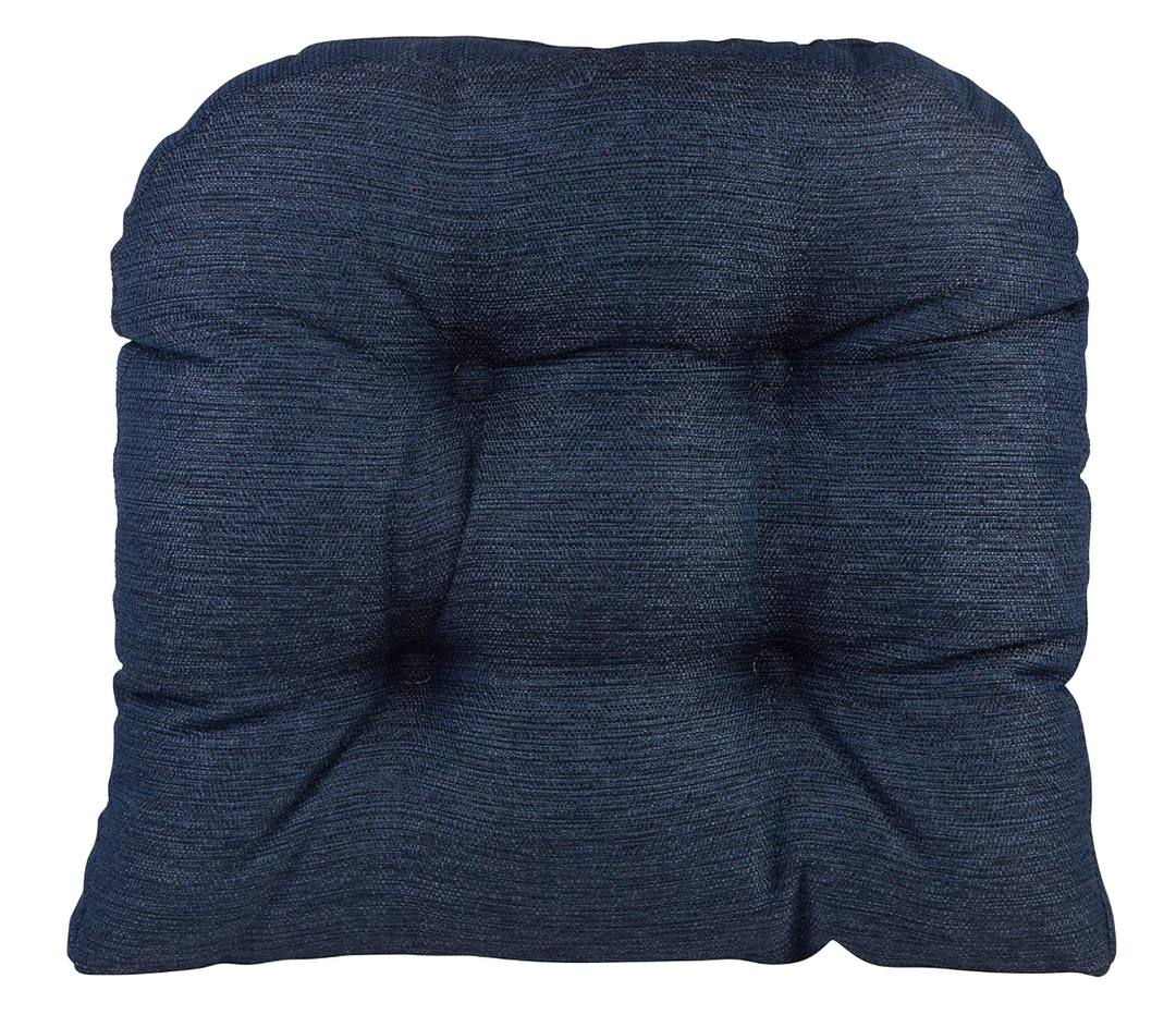 Chair Cushions for Dining Chairs, 15.5"x15.5", Navy