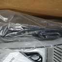 36 Inch Wall Mount Range Hood 700 CFM Ducted Vent Hood, Tempered Glass & Stainless Steel Filters - Gesture Sensing & Touch Control, 3-Speed, 2 LED Lights (Black Panel)