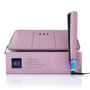 ghd Chronos Styler - 1” Smart Flat Iron Hair Straightener with HD Motion-Responsive Technology, Faster Styling, 24-Hour Results, More Shine, Less Frizz, and No Extreme Heat Damage - Transcendent Pink