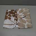 Brown Dahlia Flower Pillow Cases King Size 20x36 Inch Decorative Black and Grey Spring Floral Pillowcases Seasonal Summer Holiday Bed Pillow Covers Soft Pillow Protector for Sleeping