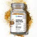 2 x OFood [BBQ] Kick Korean Red Chili Pepper Seasoning Mix | Vegan, Gluten Free | No Corn Syrup, No Added MSG | Multipurpose Korean Spice Blend | Real Gochujang & Sea Salt | 1.9oz (65g), Made in Korea (EXP 02/06/26)