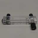 Flowmeters Adjustable Knob 0.5-5GPM 2-18LPM Water Flow Meter Panel Type Flowmeter