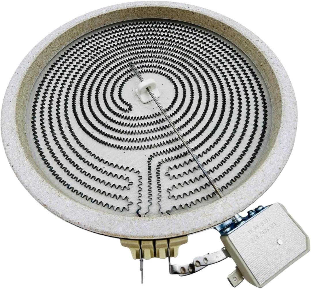 Superior 9" Radiant Surface Element Replacement - For Frigidaire, Kenmore, Electrolux, GE, White Westinghouse Stoves - Models 316135401, WP8273992, AP6041999, W10823696