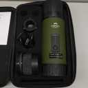 Portable Espresso Maker, 3 in 1 Coffee Maker Set with Carrying Bag and Coffee Stand, Coffee Machine Works with Ground Coffee & Capsule Pod, SelfHeating Brewer with USBC for Travel, Hiking, Office, Forest Green