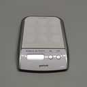 BOMATA Waterproof Kitchen Scale, 0.1g/0.01oz High Precision, 5kg/11lb, Washable, USB Rechargeable, Digital Scale for Food,Cooking, Baking, Weight Loss, Black&Grey