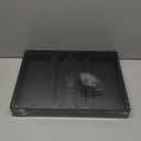 Artmeer Bed Tray Table Breakfast Food Tray with Folding Legs Serving Tray for Laptop Desk, Sofa,Platters,TV,Snack,Eating Tray, Black, Medium