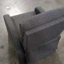 Sweetcrispy Massage Recliner Chair for Adults, Adjustable Home Theater Seating with Lumbar Support, Small Recliners for Small Spaces, Dark Grey (25.2"D x 29.2"W x 38.7"H)