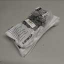 4 x Large Swimming Cap, Suitable for Men and Women, Specially Designed Swimming Cap, Suitable for Very Long and Thick Curly Hair and Braids, Keep Hair Dry (Black)