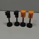 Toyvian 4 Pcs Traffic Light Traffic Light Toy Mini Traffic Signs Light Model Toy Toy for Kids