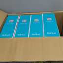 PETG Filament 1.75mm Bundle, 10kg(22lbs) SUNLU PETG 3D Printer Filament, Ultra Tough, Heat Optimized, Odorless, 2 Pack-Black+White+Transparent+Red+Blue