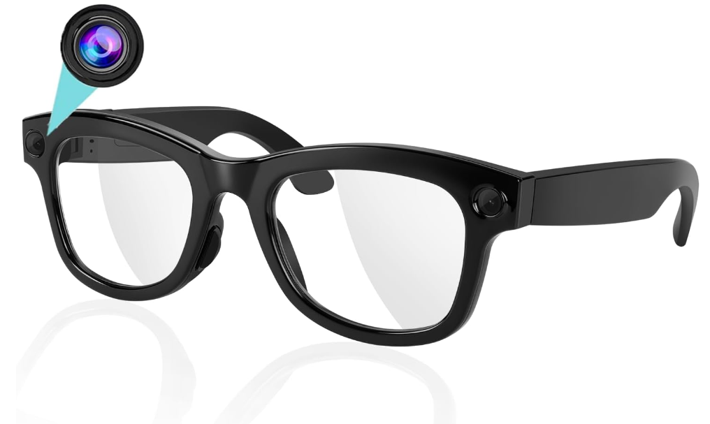 TFITWL AI Smart Glasses with Camera – 1080P Video Recording Glasses with Audio, RealTime Translation