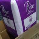 Poise Incontinence & Postpartum Pads for Bladder Leaks, 5 Drop Maximum Absorbency, Regular Length, 96 Count