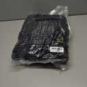 WULFUL Men's Winter Coats Waterproof Ski Jacket Warm Windproof Winter Windbreaker Jackets for Men with Hood (Black)