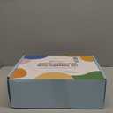 Fimibuke Kids Bento Lunch Box, Leakproof Toddler Bento Box with 8.5 OZ Insulated Food Jar, Lunch Bag, Kids Water Bottle, 3 or 4 Compartment Container for Back to School Toddler Girls Boys (Nautica Blue)