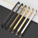 Asidrama 10 Pack 10 Inch(254mm) Brushed Brass Kitchen Cabinet Handles, Cabinet Pulls Kitchen Cabinet Hardware for Cupboard Drawer Pulls